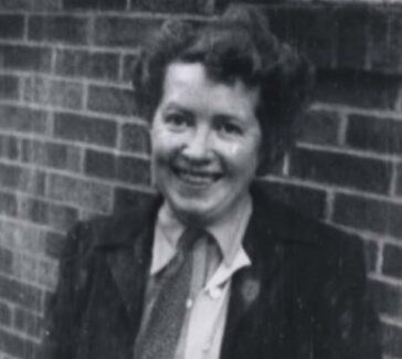Mary Fieser, fall 1951.